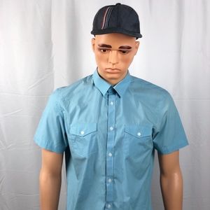 CALVIN KLEIN MEN'S CASUAL SHIRT SIZE M